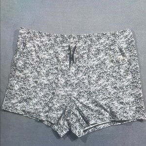Women's Gray Patterned Shorts